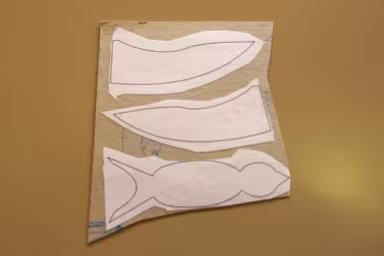 Papier auf Pappe aufkleben