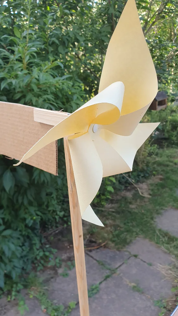 Windrad basteln